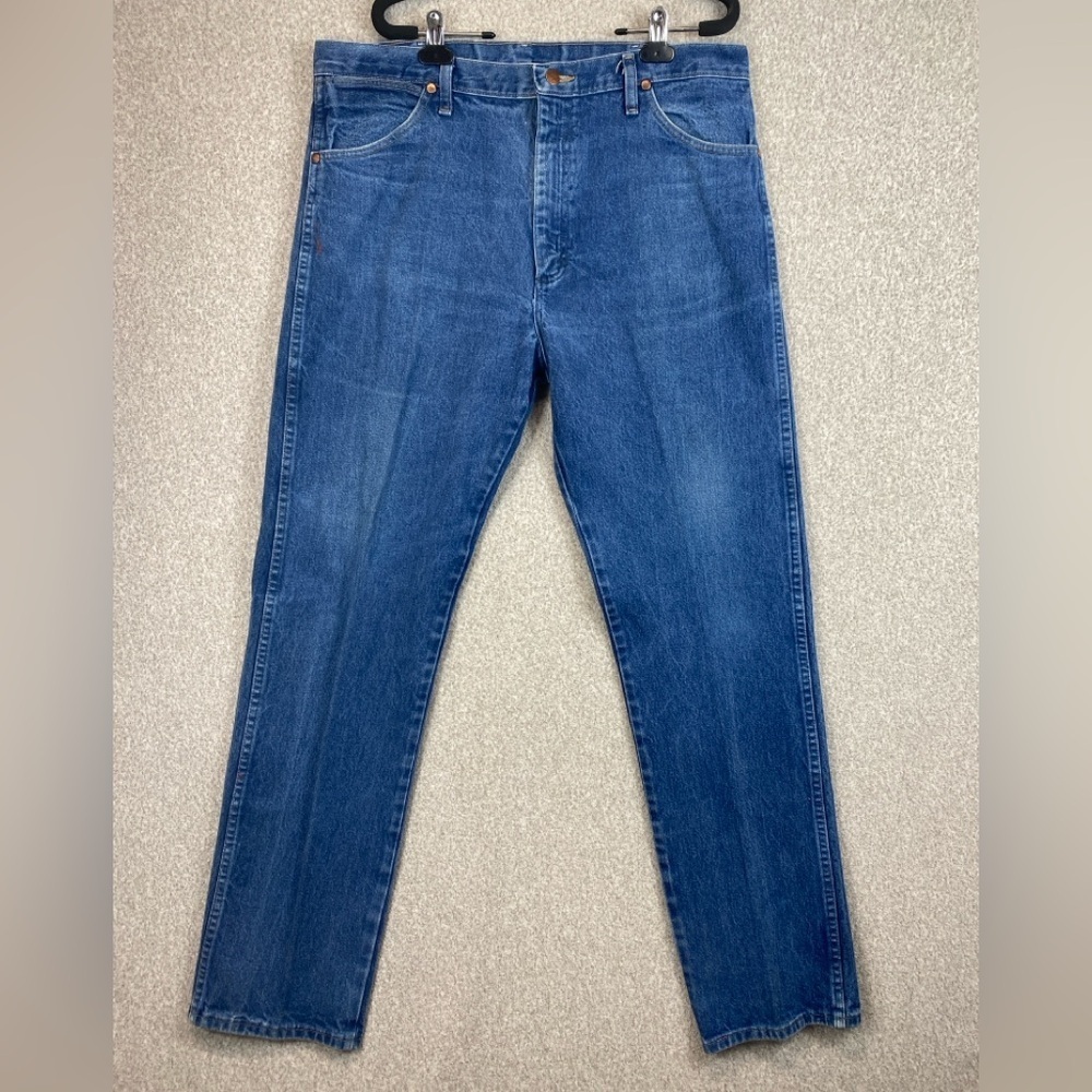 Wrangler cowboy cut jeans 37x34 style 13MWZ cotton western rodeo ranch